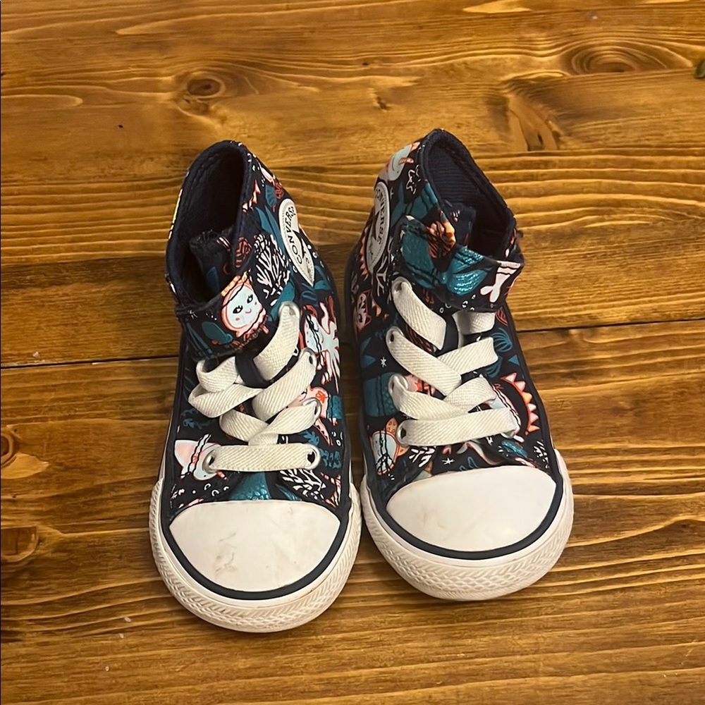 Kids converse Sneakers with Fun Print